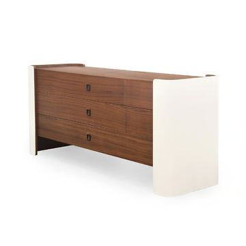 DOWNTOWN - Leather chest of drawers by formitalia luxury group - view 3
